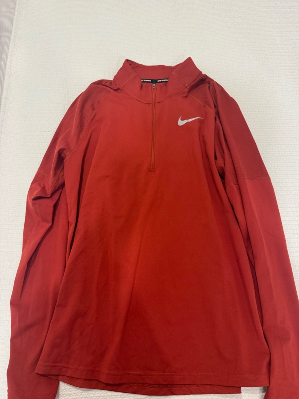 Nike Orange Dri-FIT Running Quarter-Zip